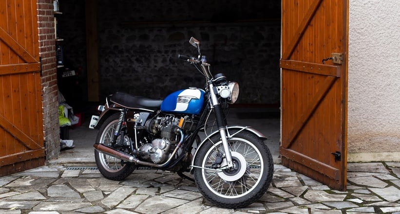 1974 shop triumph trident